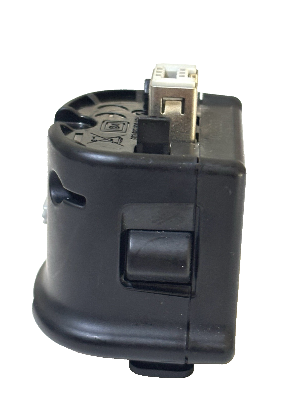 Official Nintendo Wii Black Motion Plus Adapter Remote Attachment Black OEM