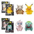 Official Licensed Pokemon 4"  Vinyl Figure Pikachu Bulbasaur Cubone Mew 4x Pack