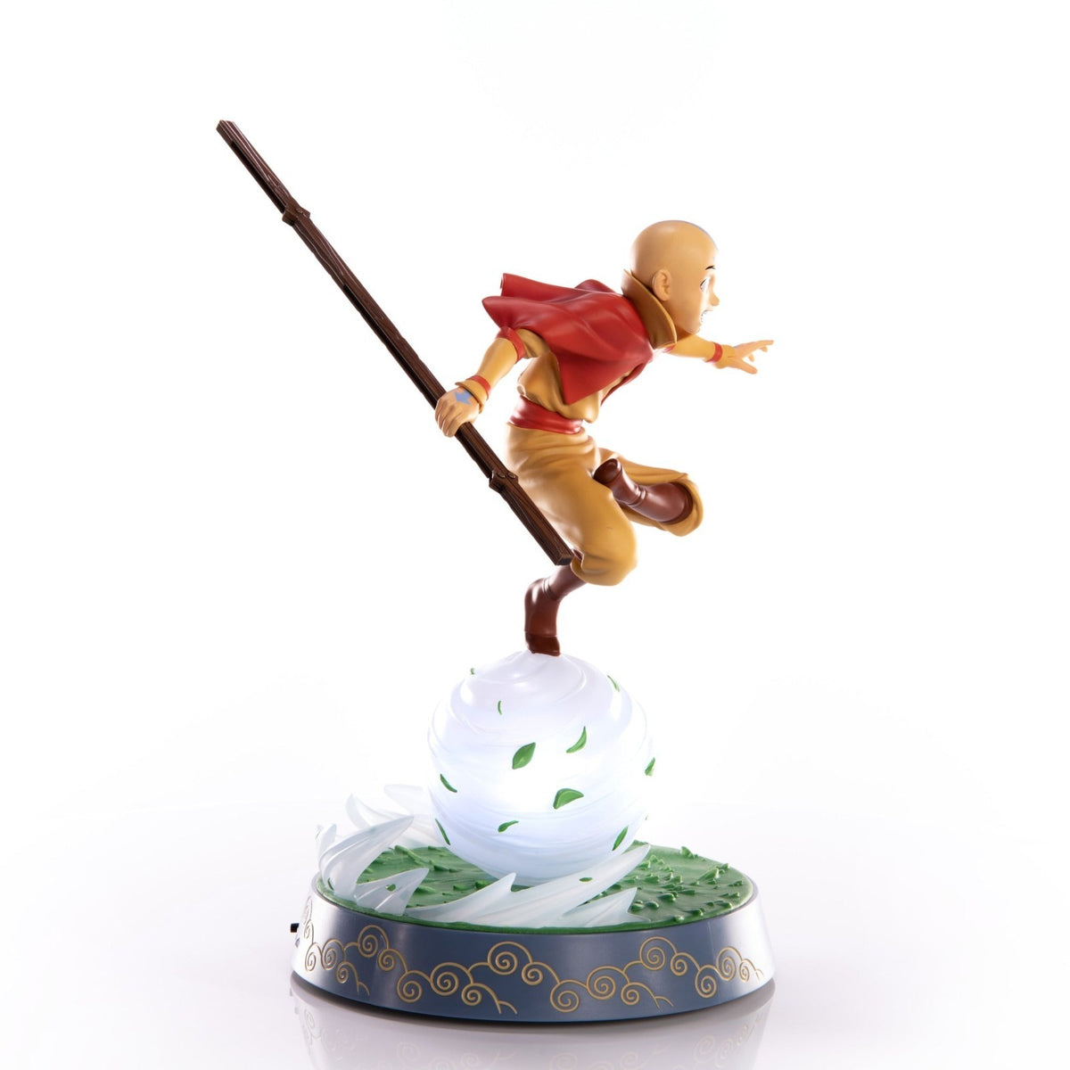 Official First 4 Figures Aang 11" Statue Collectors Edition NEW Airbender Statue