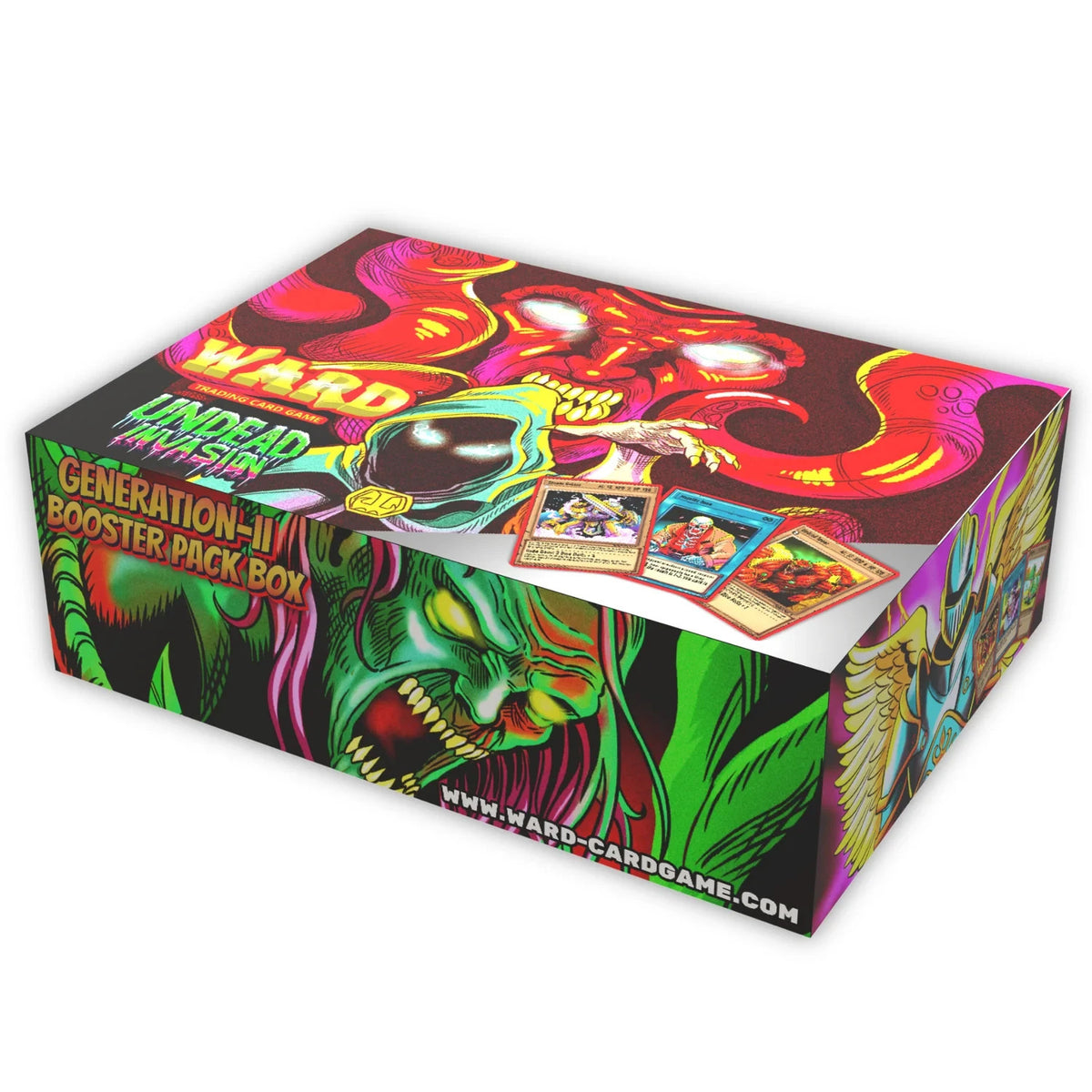 Official Ward Trading Card Game Sealed Ward Undead Invasion (Gen 2) Booster Box