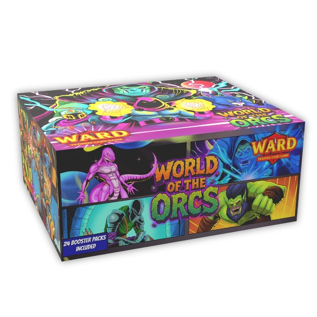 Official WARD TCG World Of The ORCS Gen 3 Booster Box Sealed Ward Trading Cards