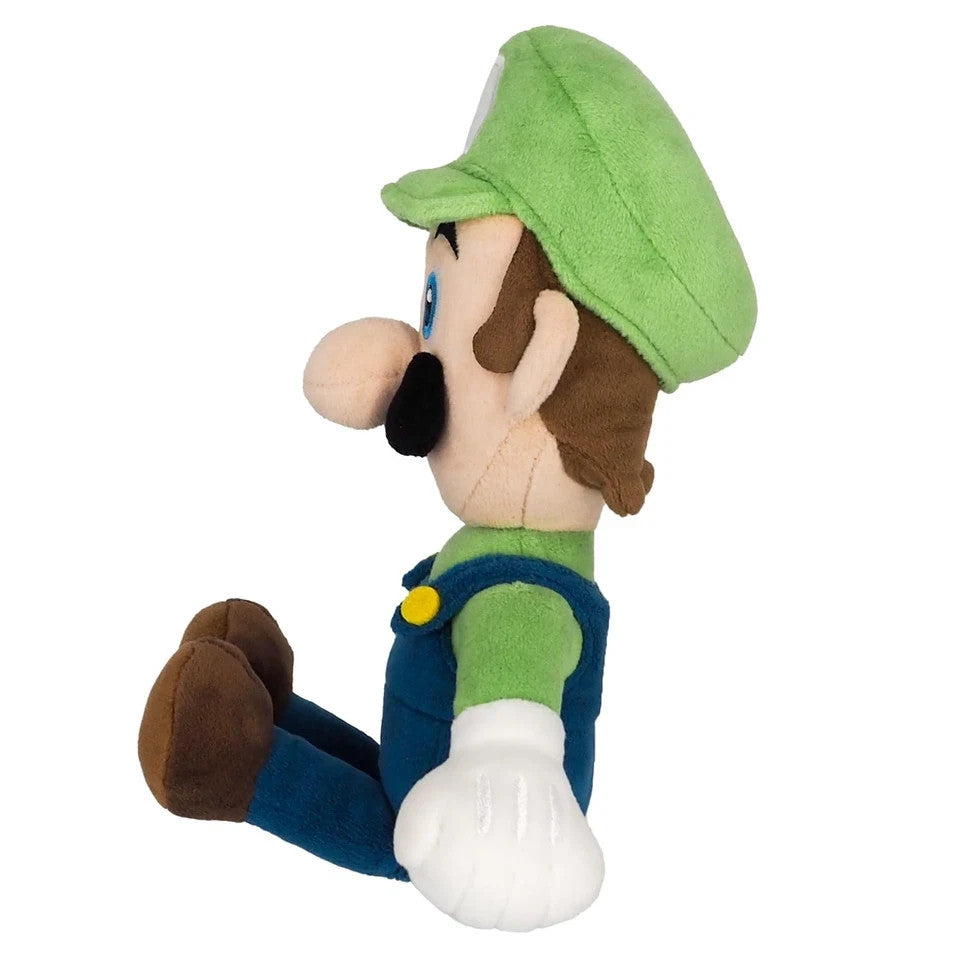 Official Licensed Super Mario Luigi Plush Toy 10" Collectible Plush New W Tags