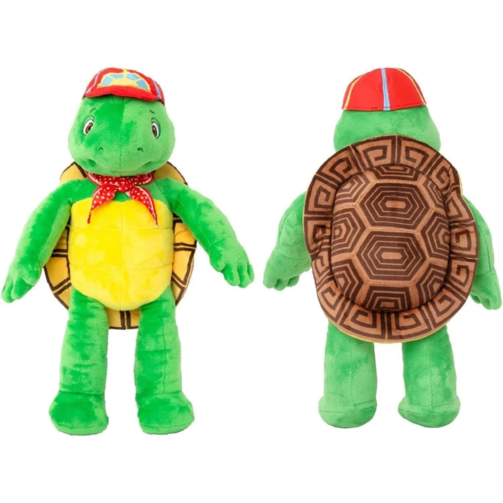 Franklin the Turtle Plush Doll 14" Book TV Character Stuffed Animal Hat Bandana