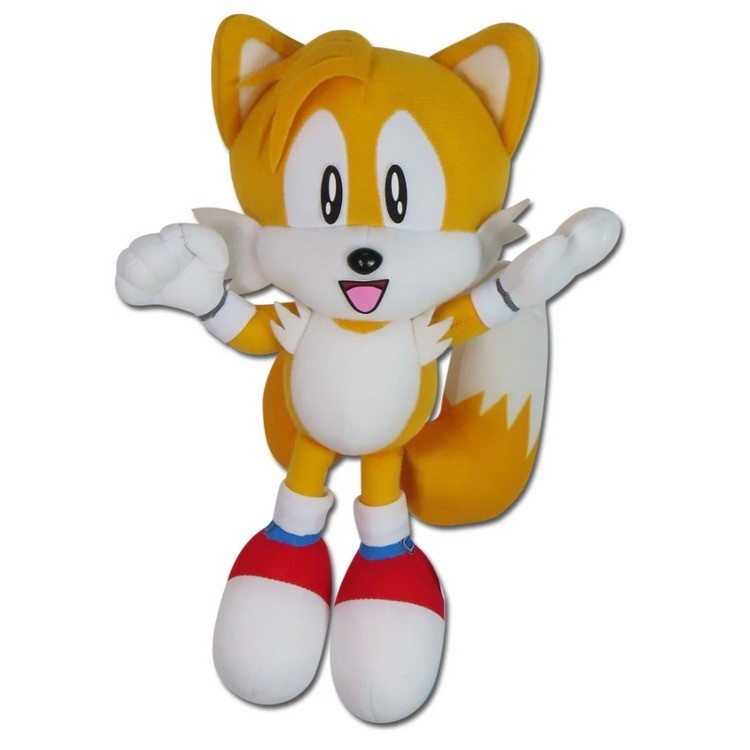 Official Licensed Tails Sonic The Hedgehog Waving Tails 9" Plush Tails Sonic